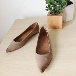 FRYE sienna ballet dark taupe